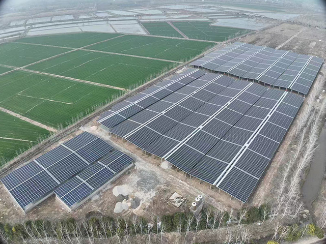 望江县牛棚24MW光伏建筑一体化项目